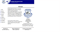 Desktop Screenshot of becc.co.za